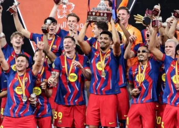 Video/ Barcelona superkampione e Spanjës, katalanasit mundin Realin në El Clasico dhe fitojnë trofeun e parë të sezonit